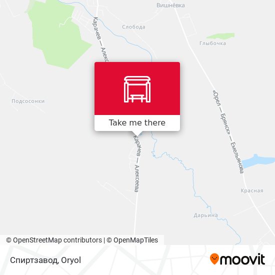 Спиртзавод map