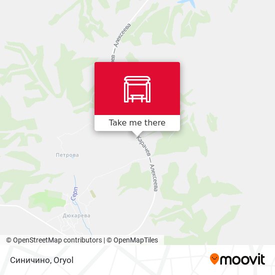 Синичино map