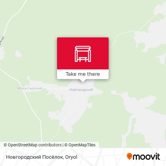 Новгородский Посёлок map