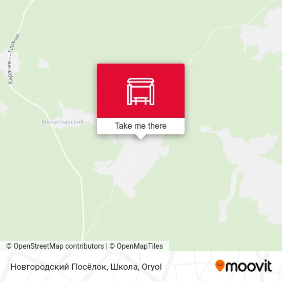 Новгородский Посёлок, Школа map
