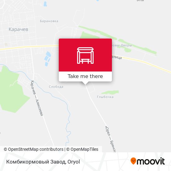 Комбикормовый Завод map