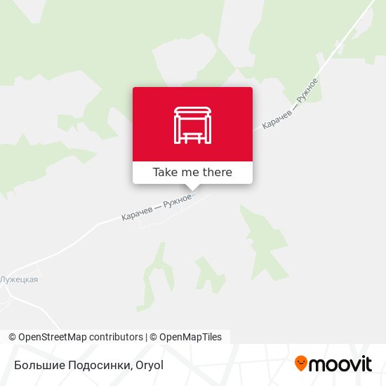 Большие Подосинки map