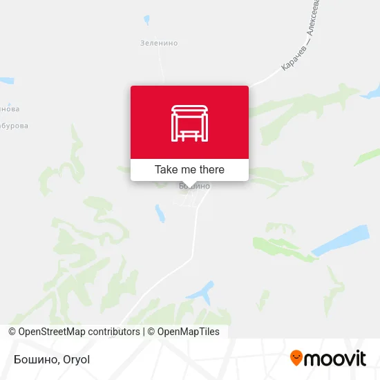 Бошино map
