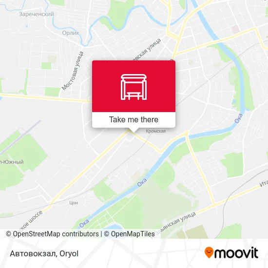 Автовокзал map