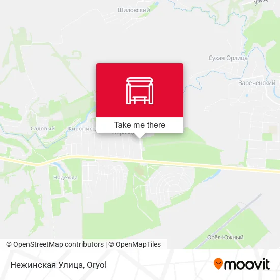 Нежинская Улица map