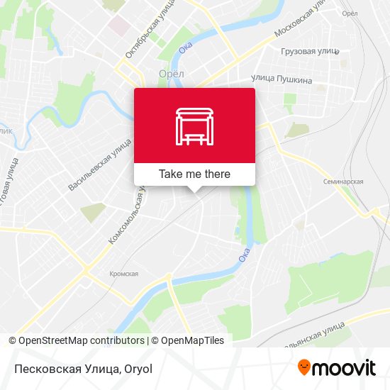 Песковская Улица map