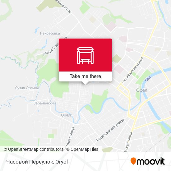 Часовой Переулок map