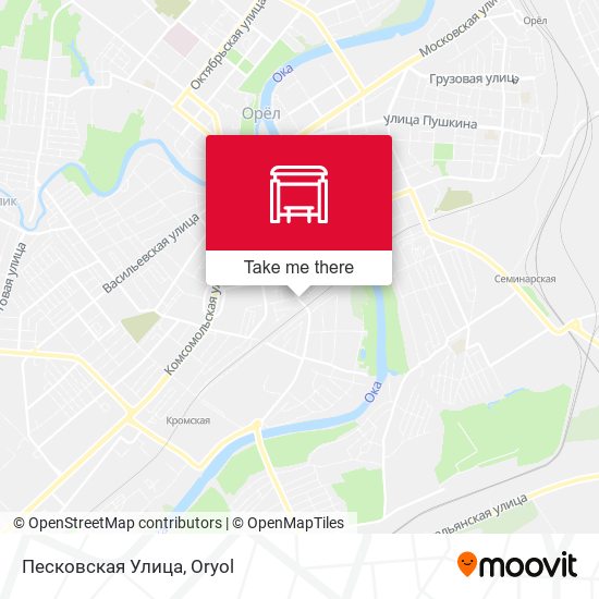 Песковская Улица map