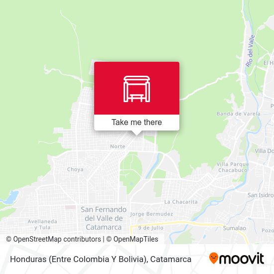 Honduras (Entre Colombia Y Bolivia) map