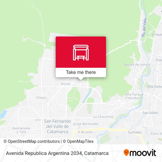 Avenida Republica Argentina 2034 map