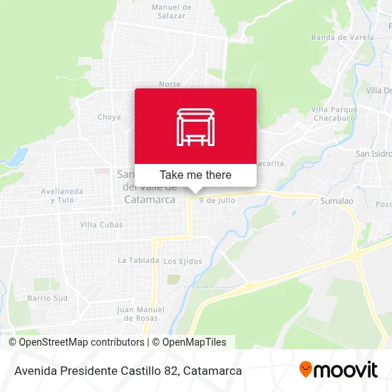 Avenida Presidente Castillo 82 map
