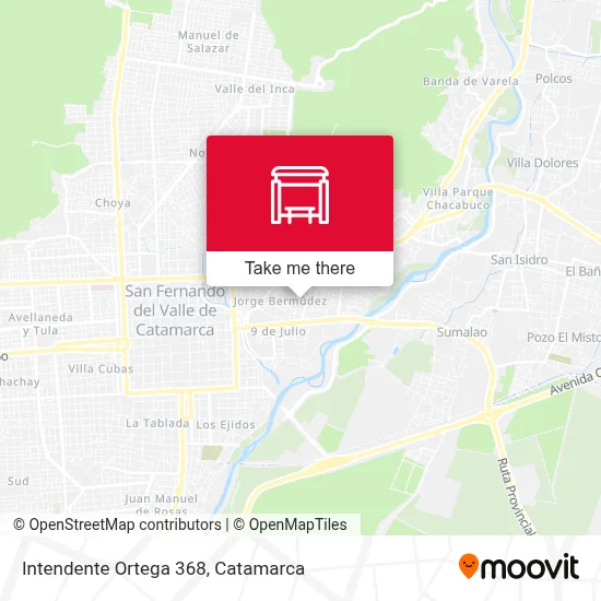 Intendente Ortega 368 map