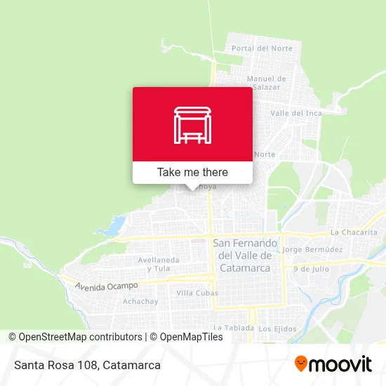 Santa Rosa 108 map