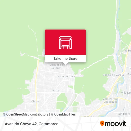 Avenida Choya 42 map
