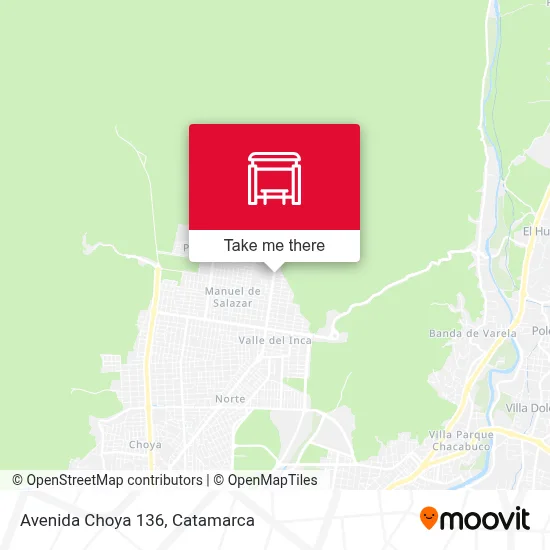 Avenida Choya 136 map