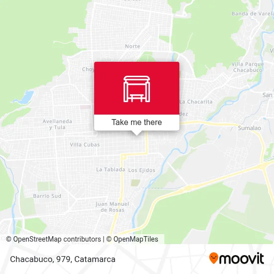 Chacabuco, 979 map