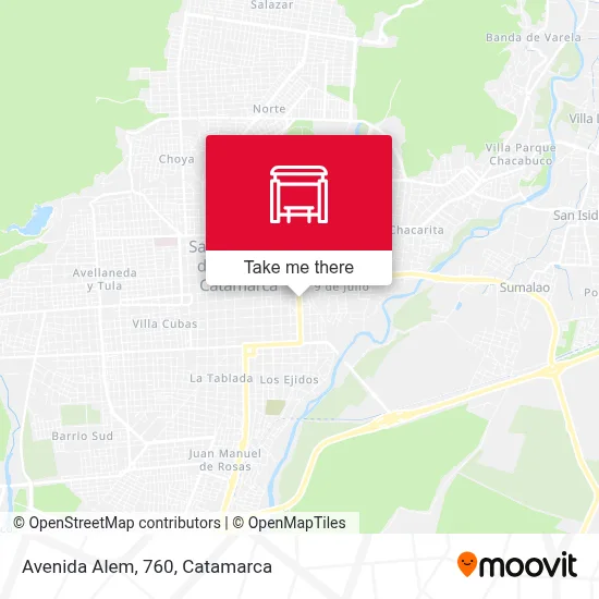 Avenida Alem, 760 map