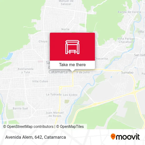 Avenida Alem, 642 map