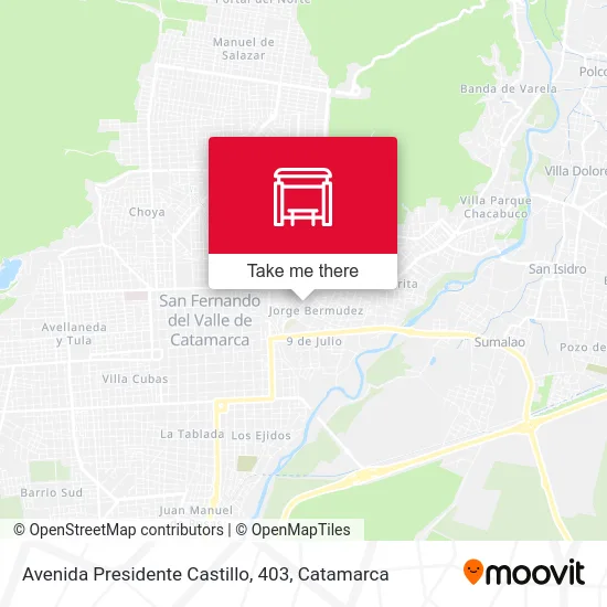 Avenida Presidente Castillo, 403 map
