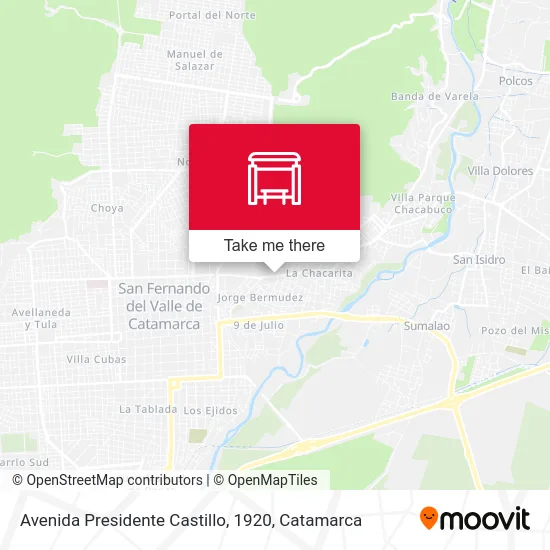 Avenida Presidente Castillo, 1920 map