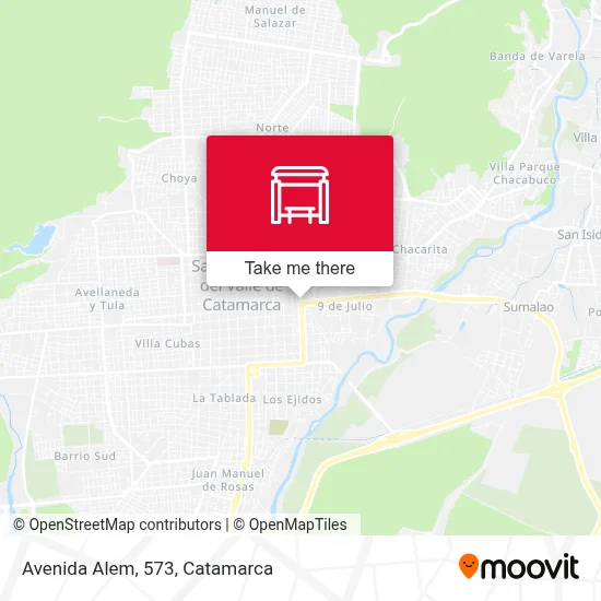 Avenida Alem, 573 map