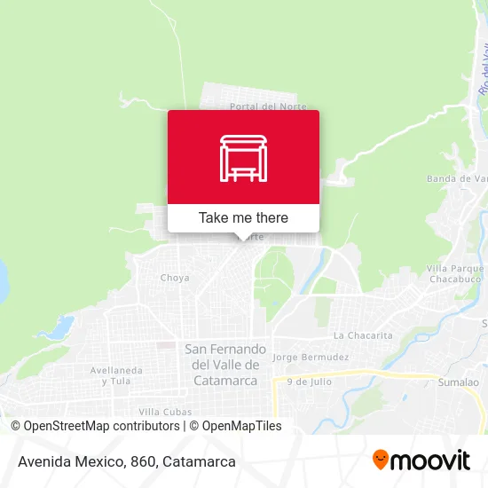 Avenida Mexico, 860 map