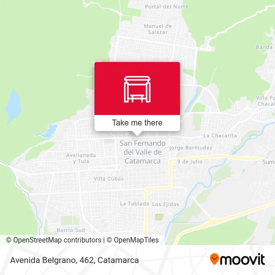 Avenida Belgrano, 462 map