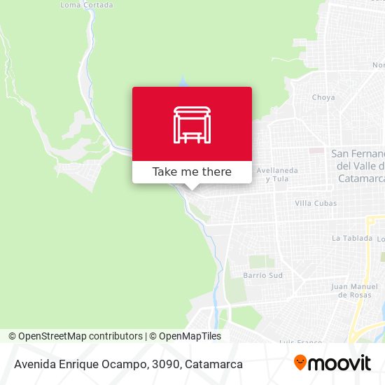 Avenida Enrique Ocampo, 3090 map