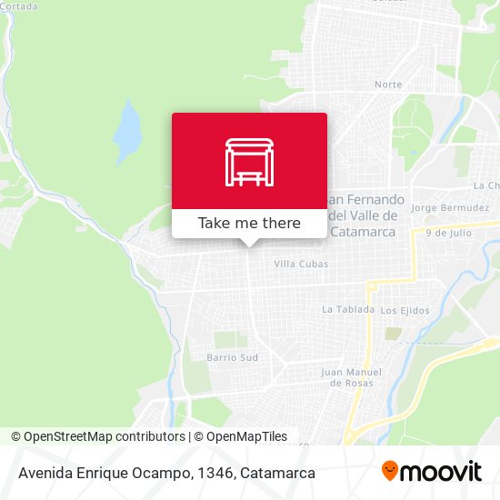 Avenida Enrique Ocampo, 1346 map