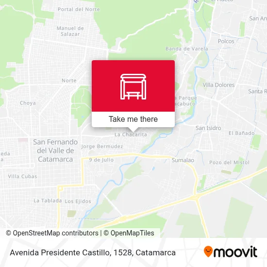 Avenida Presidente Castillo, 1528 map