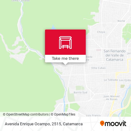 Avenida Enrique Ocampo, 2515 map