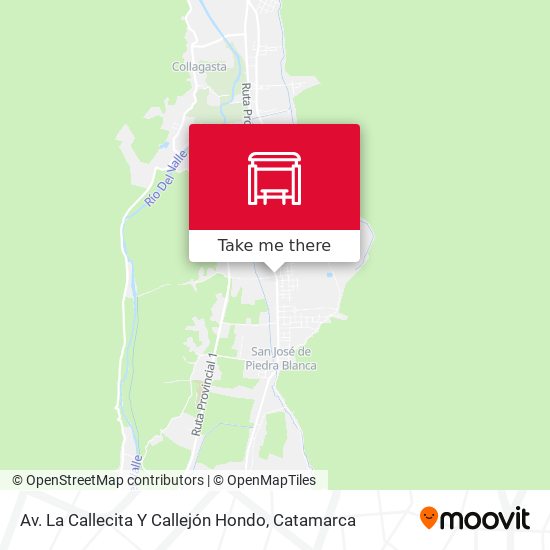 Mapa de Av. La Callecita Y Callejón Hondo