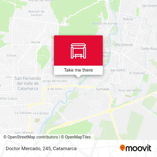 Doctor Mercado, 245 map