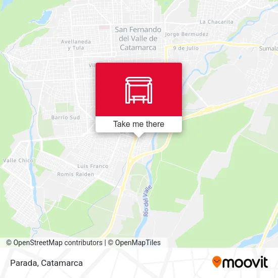 Parada map