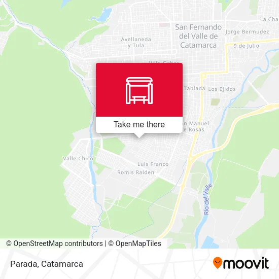 Parada map