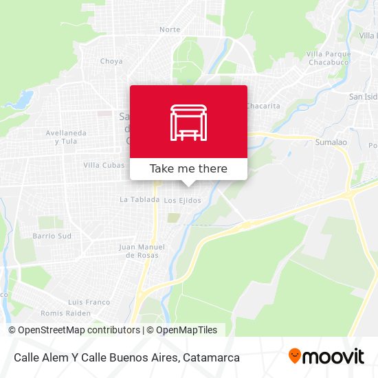 Calle Alem Y Calle Buenos Aires map