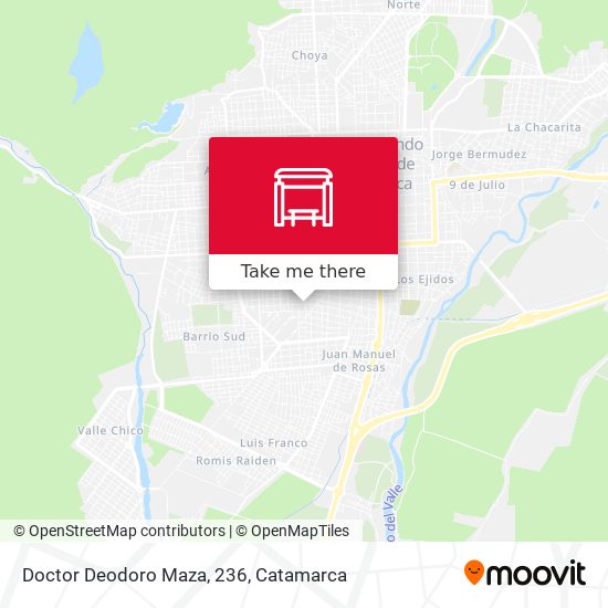Mapa de Doctor Deodoro Maza, 236