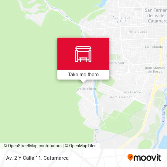 Av. 2 Y Calle 11 map