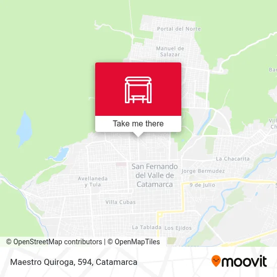 Maestro Quiroga, 594 map