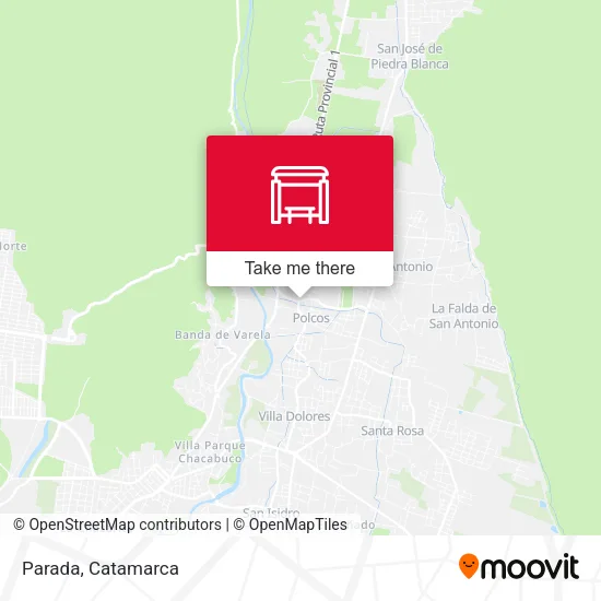 Parada map