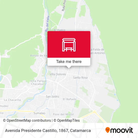 Avenida Presidente Castillo, 1867 map