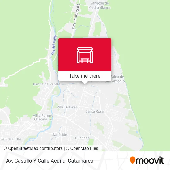 Av. Castillo Y Calle Acuña map