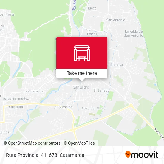 Ruta Provincial 41, 673 map