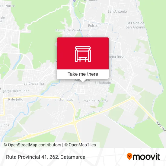 Ruta Provincial 41, 262 map