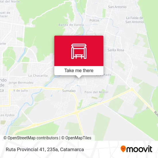 Ruta Provincial 41, 235a map