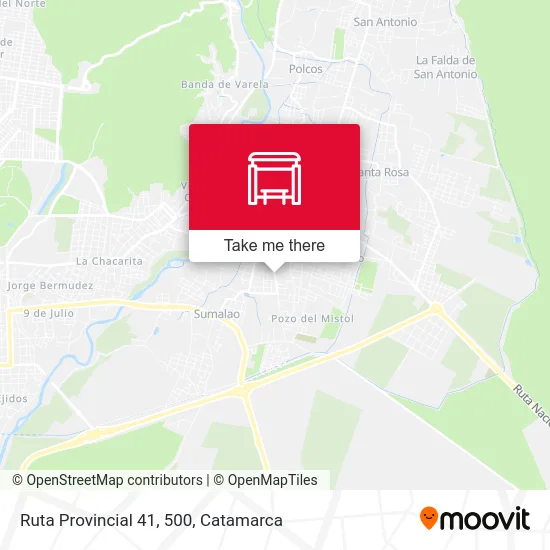 Ruta Provincial 41, 500 map