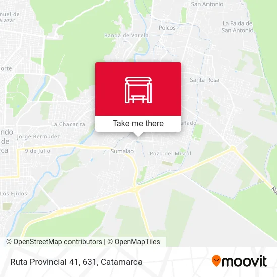 Ruta Provincial 41, 631 map