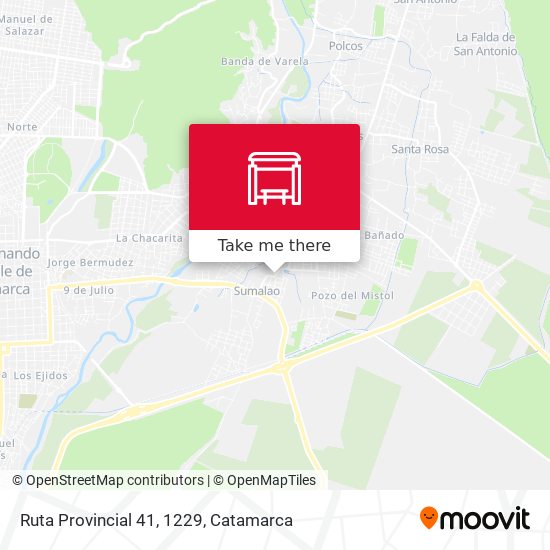 Ruta Provincial 41, 1229 map