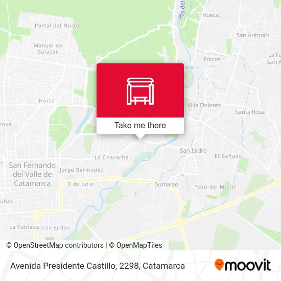 Avenida Presidente Castillo, 2298 map