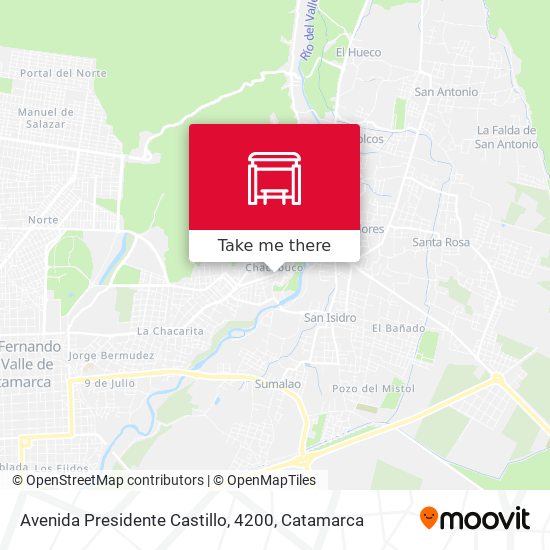 Avenida Presidente Castillo, 4200 map